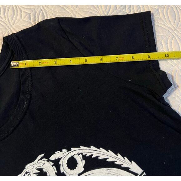Game of Thrones themed T-shirt. Bend the knee. Black cotton Size med￼￼ - Picture 4 of 5